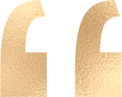 Gold quotation marks